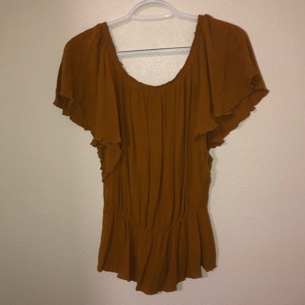 Off the shoulder blouse